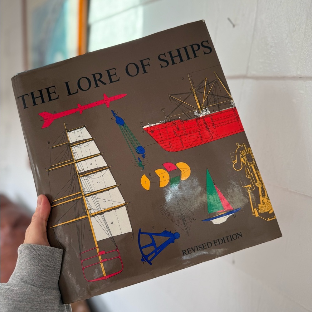 The Lore of Ships Blue coffee table Book - Picture 2 of 2